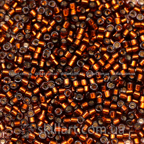 Бисер DB-612 Miyuki Delica Beads 11/0 (блестящий, темно-золотой)